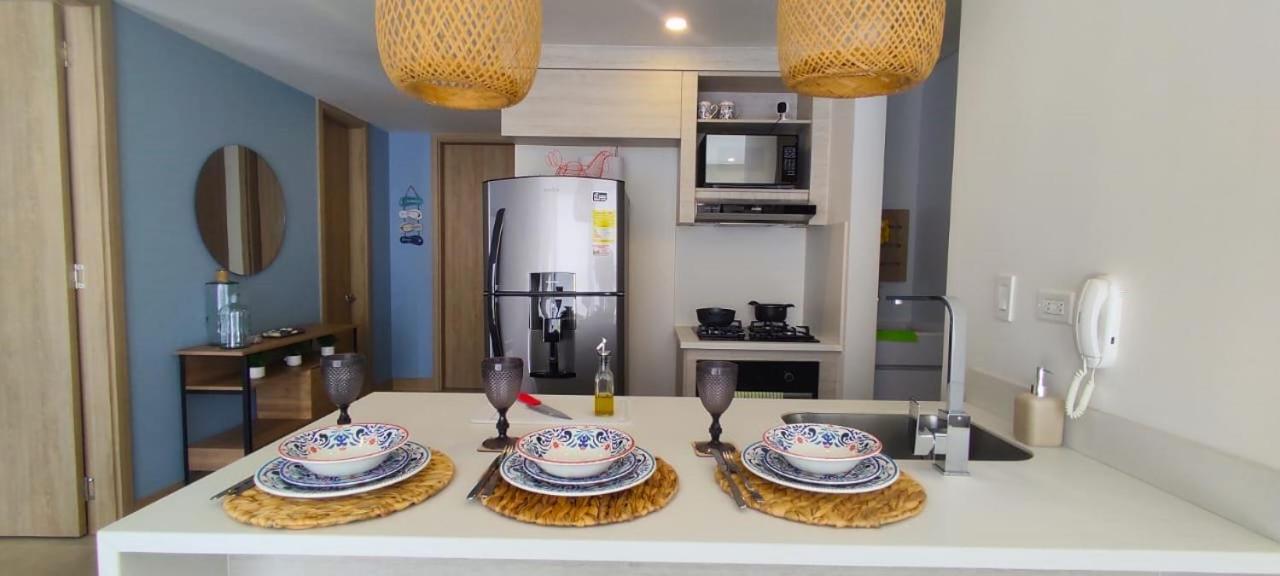 Exclusivo Resort Frente Al Mar, Playa Privada, Piscinas Cartagena 外观 照片