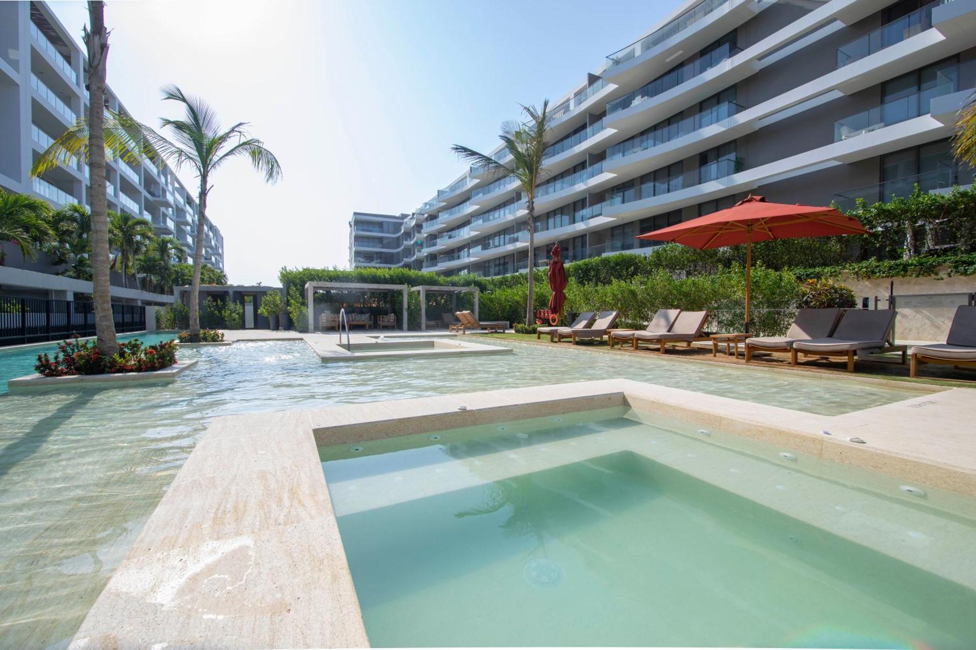 Exclusivo Resort Frente Al Mar, Playa Privada, Piscinas Cartagena 外观 照片