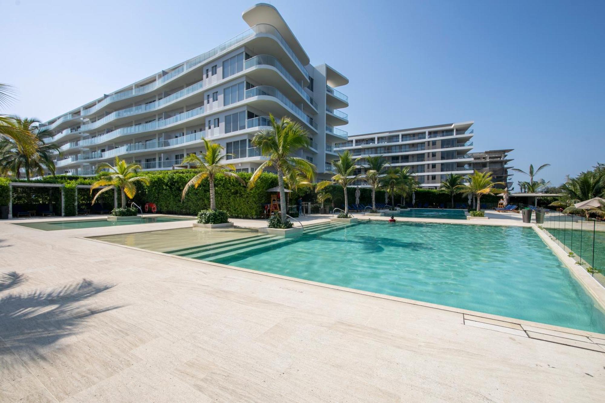 Exclusivo Resort Frente Al Mar, Playa Privada, Piscinas Cartagena 外观 照片
